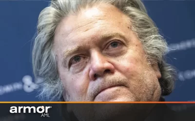 Acusan a Steve Bannon de lavado de dinero en caso del muro fronterizo