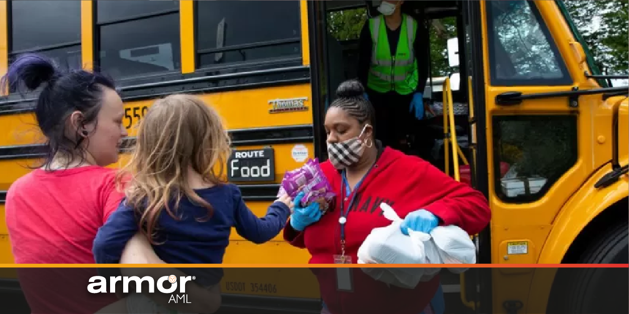 Armor_AML_Sistema de prevencion de lavado de dinero_Robo de millones de dólares que eran para alimentar a niños en la pandemia