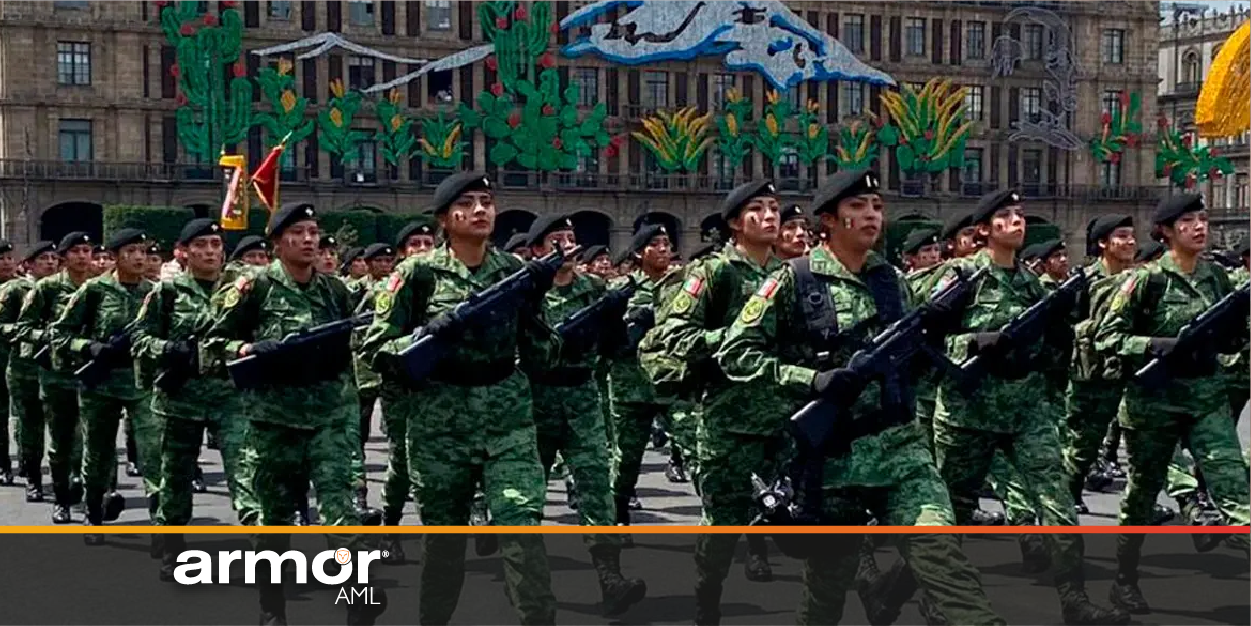 Armor_AML_Sistema de prevencion de lavado de dinero_Confirman proceso contra militares por lavado de 200 mdp Armor_AML_Sistema de prevencion de lavado de dinero_Confirman proceso contra militares por lavado de 200 mdp