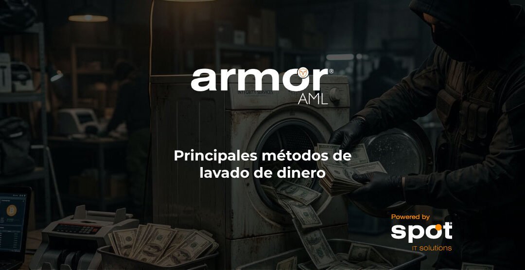Principales métodos de lavado de dinero [Infografía]