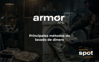 Principales métodos de lavado de dinero [Infografía]
