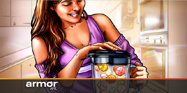 23.8 mil millones de dólares fueron usados en mezcladores para el lavado de dinero durante el 2022