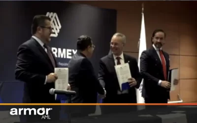 COPARMEX firma convenio para capacitar y prevenir lavado de dinero