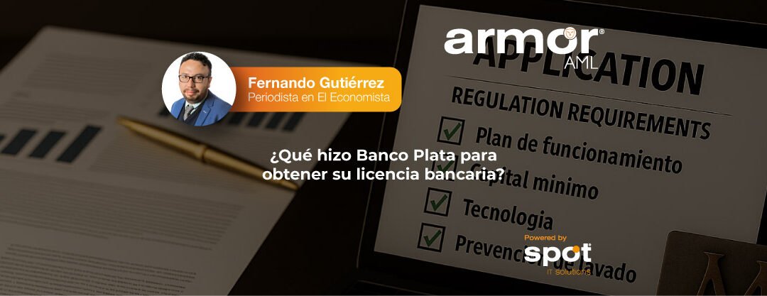 ¿Qué hizo Banco Plata para obtener su licencia bancaria?