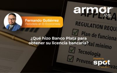 ¿Qué hizo Banco Plata para obtener su licencia bancaria?