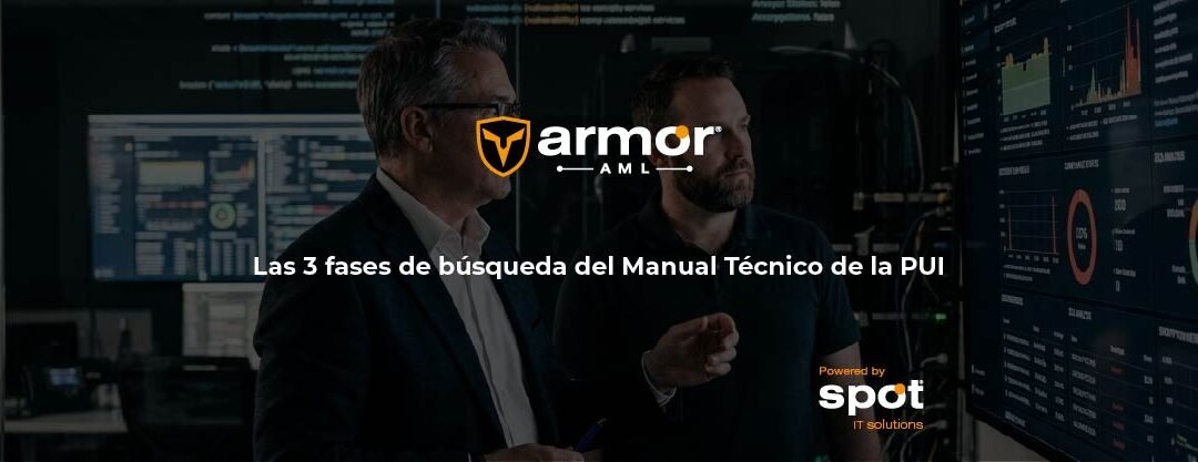Las 3 fases de búsqueda del Manual Técnico de la PUI