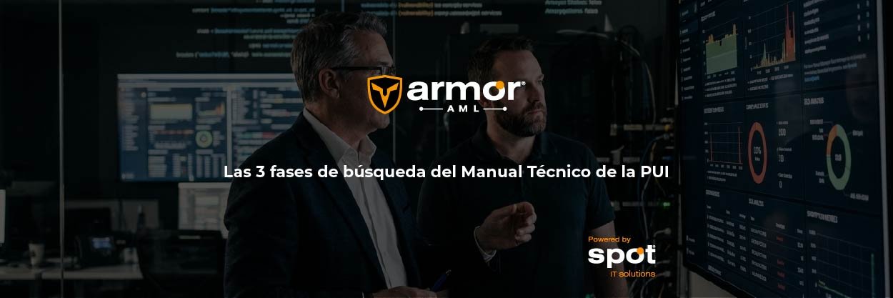 Las 3 fases de búsqueda del Manual Técnico de la PUI