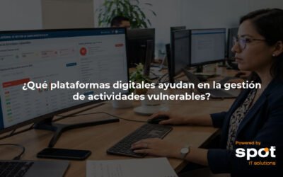 ¿Qué plataformas digitales ayudan en la gestión de actividades vulnerables?